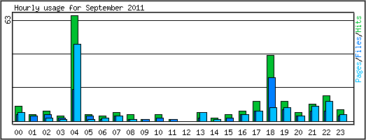 Hourly usage