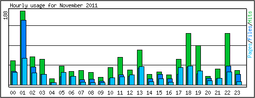 Hourly usage
