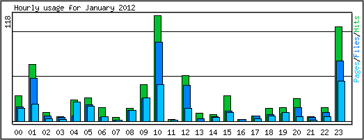 Hourly usage