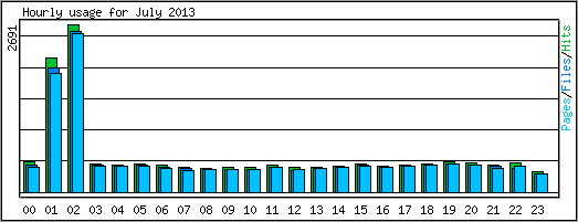 Hourly usage