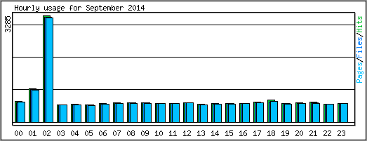 Hourly usage