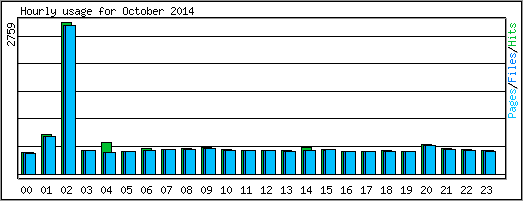 Hourly usage