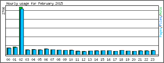 Hourly usage