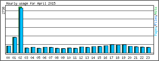 Hourly usage