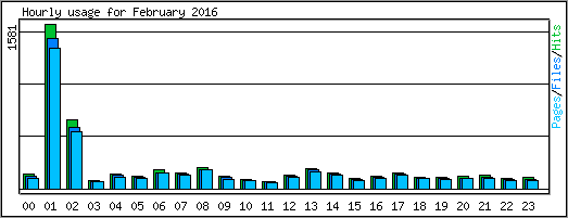 Hourly usage