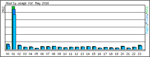 Hourly usage