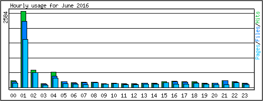 Hourly usage
