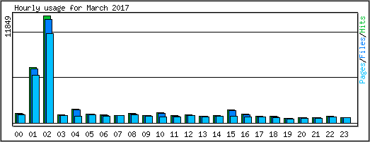 Hourly usage
