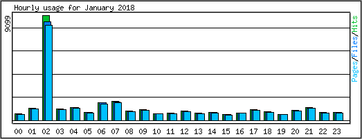 Hourly usage